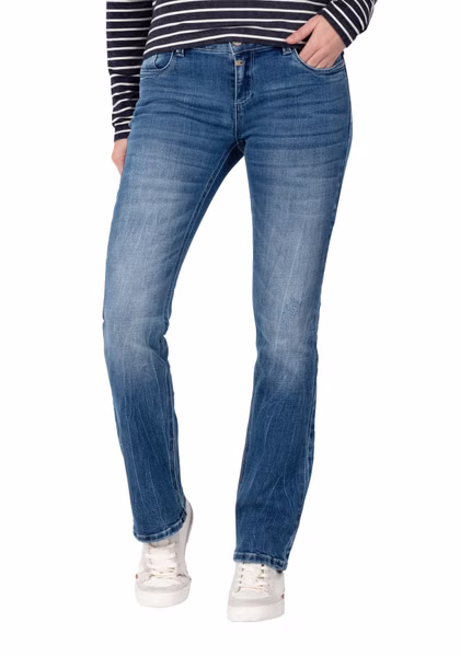 TIMEZONE Damen Jeans SLIM LISATZ - Slim Fit - Blau - Mountain Blue Wash TIMEZONE Damen Jeans SLIM LISATZ - Slim Fit - Blau - Mountain Blue Wash