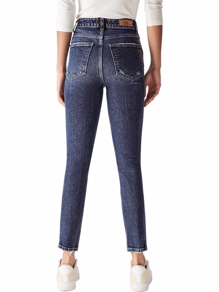 LTB Damen Jeans FREYA Slim Fit High Rise - Blau - Runa Undamaged Safe Wash LTB Damen Jeans FREYA Slim Fit High Rise - Blau - Runa Undamaged Safe Wash