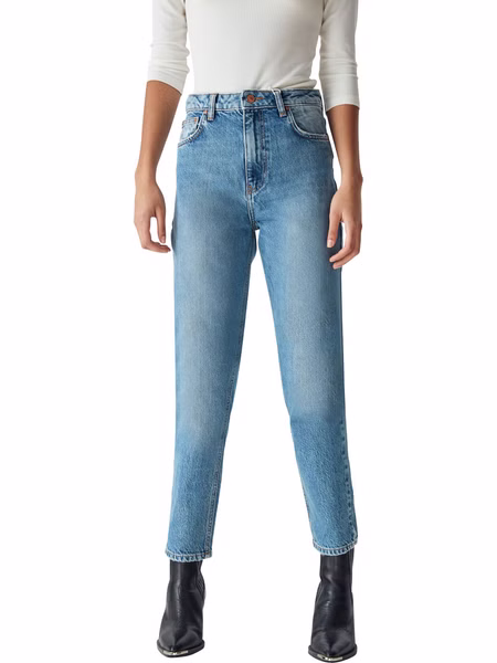 LTB Damen Jeans MAGGIE X - Relaxed- Fit - Blau - Adia Safe Wash LTB Damen Jeans MAGGIE X - Relaxed- Fit - Blau - Adia Safe Wash