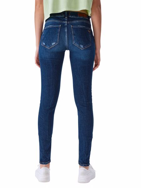 LTB Damen Jeans NICOLE Skinny Fit - Blau - Morna Wash LTB Damen Jeans NICOLE Skinny Fit - Blau - Morna Wash