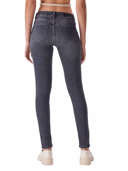 LTB Damen Jeans NICOLE Skinny Fit - Blau - Cali Undamaged Wash LTB Damen Jeans NICOLE Skinny Fit - Blau - Cali Undamaged Wash