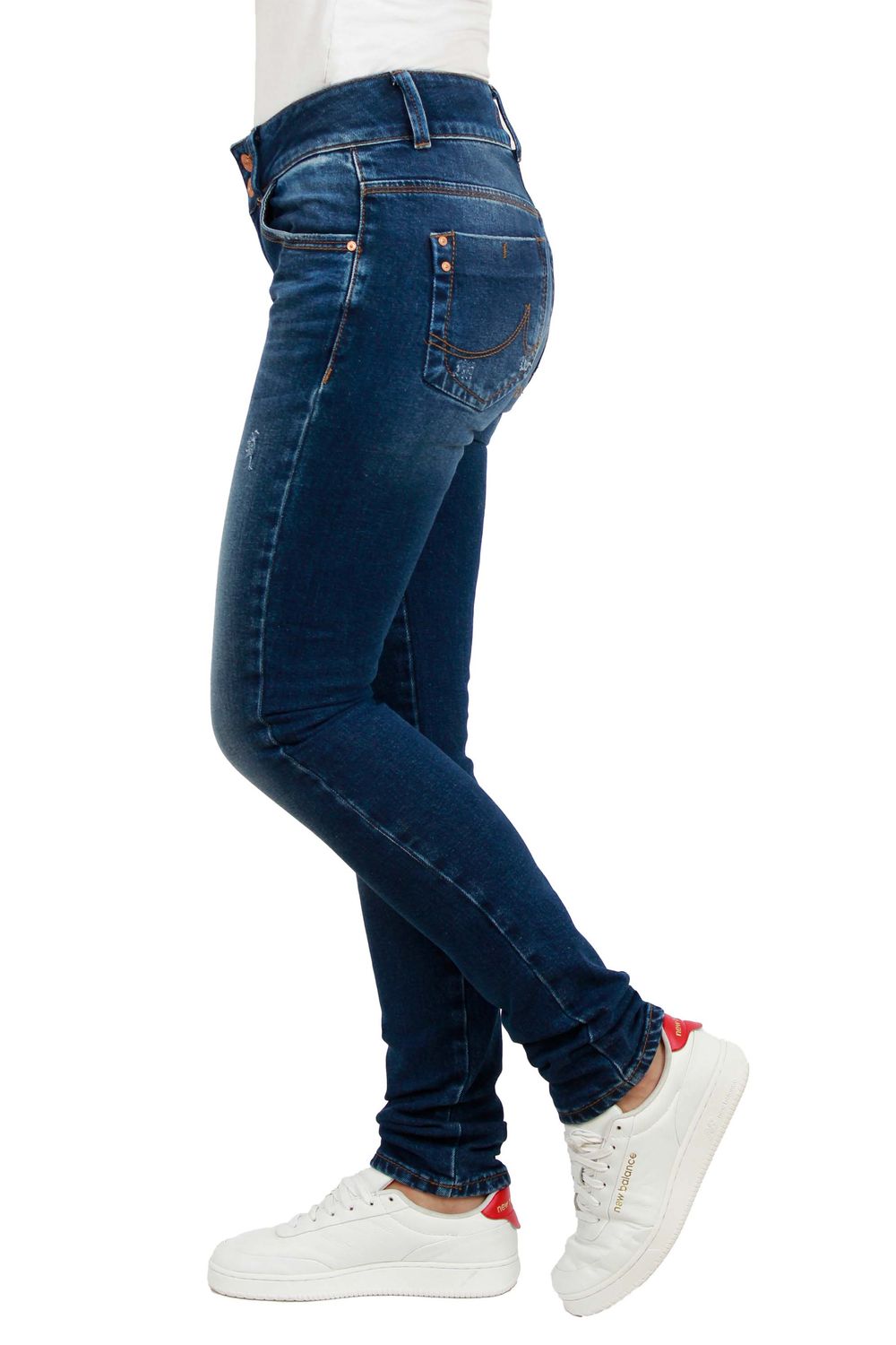 LTB Damen Jeans MOLLY M Super Slim Fit - Grau - Sienne Wash günstig online kaufen