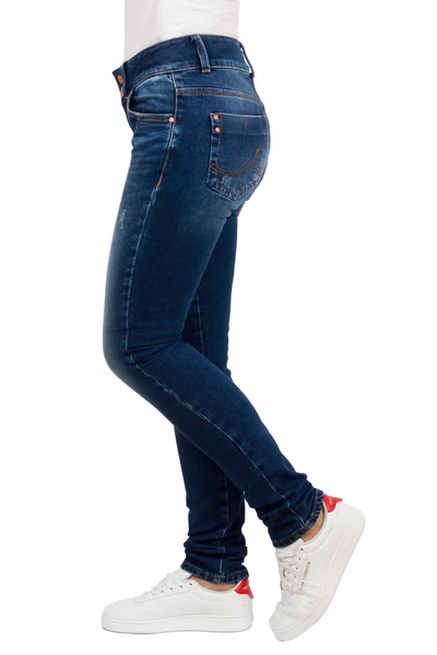LTB Damen Jeans MOLLY M Super Slim Fit - Blau - Winona Wash LTB Damen Jeans MOLLY M Super Slim Fit - Blau - Winona Wash