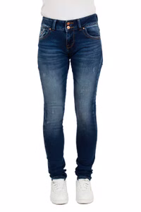 LTB Damen Jeans MOLLY M Super Slim Fit - Blau - Winona WashBlau