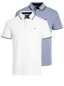 Herren Poloshirt JJEPAULOS - 2er Pack - Slim Fit