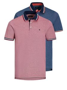 Herren Poloshirt JJEPAULOS - 2er Pack - Slim Fit