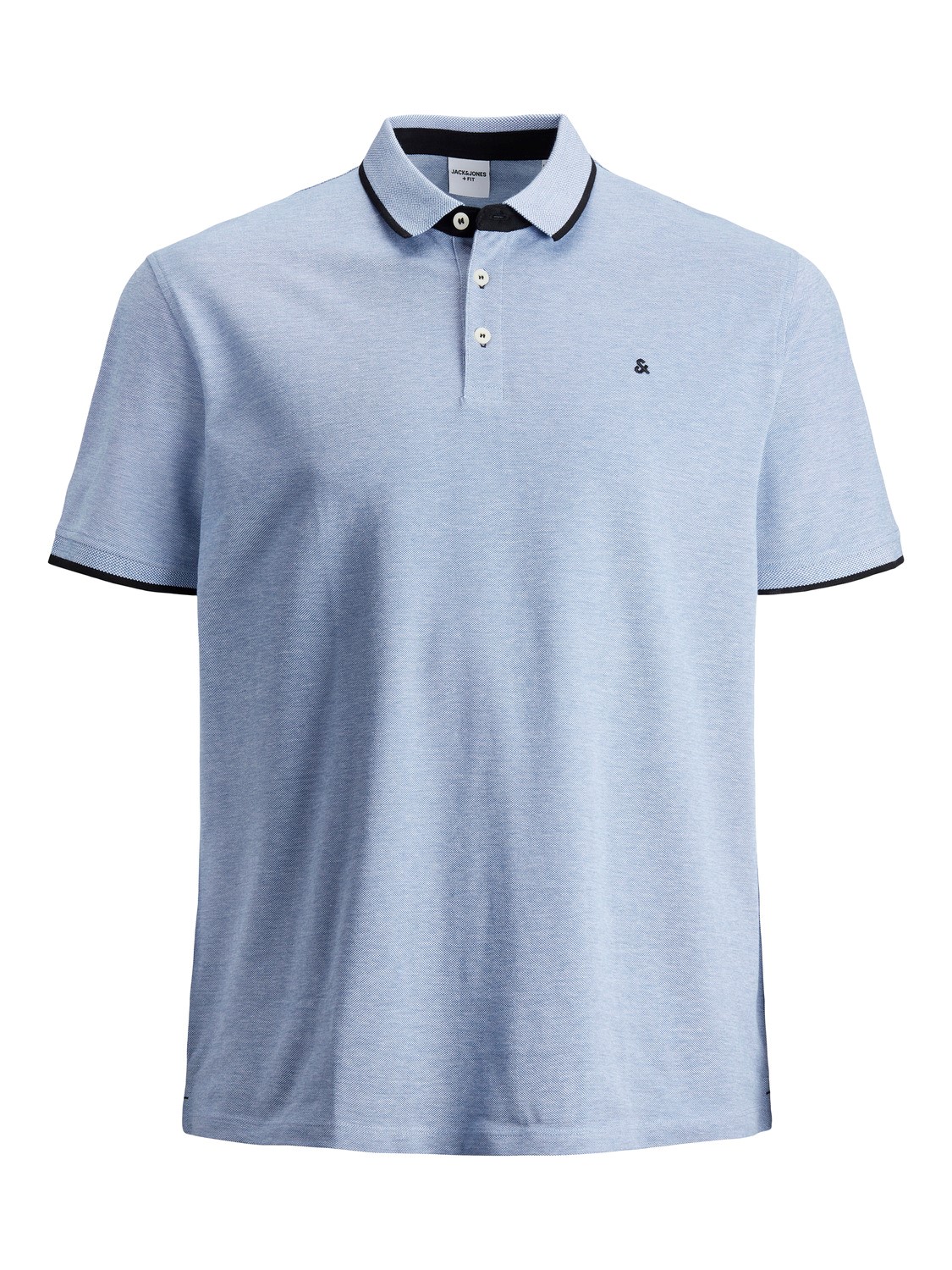 Jack & Jones Herren Poloshirt JJEPAULOS - Relaxed Fit Plussize