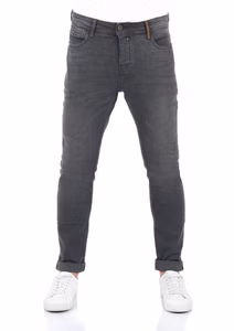 riverso Jeans Herren Stretch Tapered Fit RIVToniGrau
