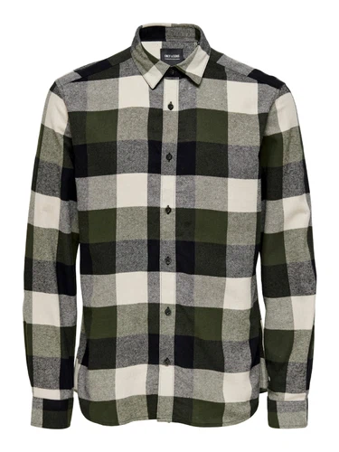 Only & Sons Herren Freizeit Hemd ONSGUDMUND Slim Fit