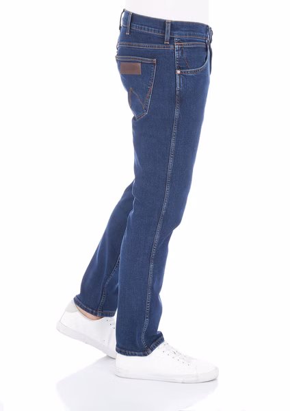 Wrangler Jeans Herren Stretch Regular Straight Fit Greensboro