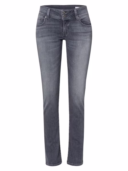 Cross Jeans Damen Jeans LOIE - Regular Fit  - Grau - Grey Used Cross Jeans Damen Jeans LOIE - Regular Fit  - Grau - Grey Used