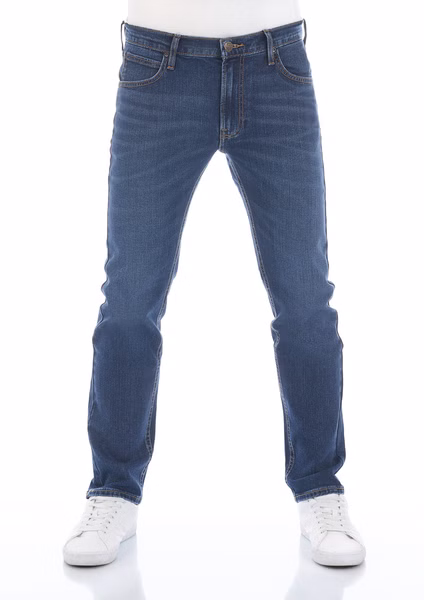 Lee Herren Jeans Stretch Denim Daren Zip Fly Regular Fit Lee Herren Jeans Stretch Denim Daren Zip Fly Regular Fit