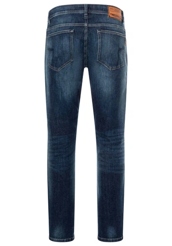 TIMEZONE Herren Jeans SLIM EDUARDOTZ - Slim Fit - Blau - Grey Indigo Wash