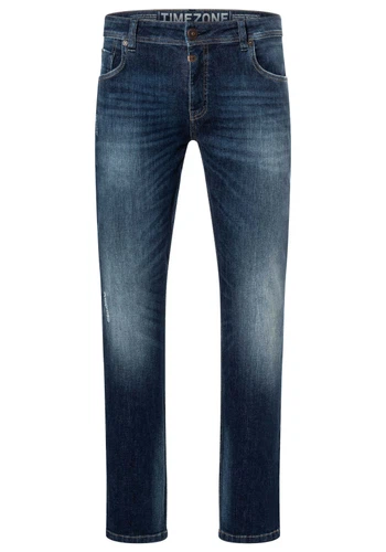 TIMEZONE Herren Jeans SLIM EDUARDOTZ - Slim Fit - Blau - Grey Indigo Wash