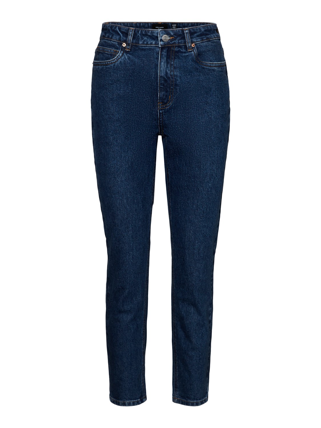 Vero Moda Damen Jeans VMBRENDA GU3135 - Straight Fit - Blau - Dark Blue Denim