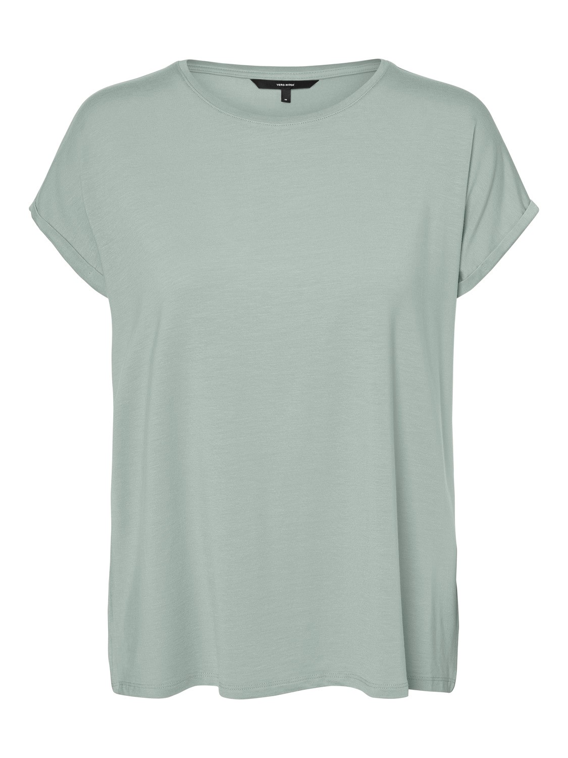 Vero Moda Damen T-Shirt VMAVA PLAIN - Regular Fit