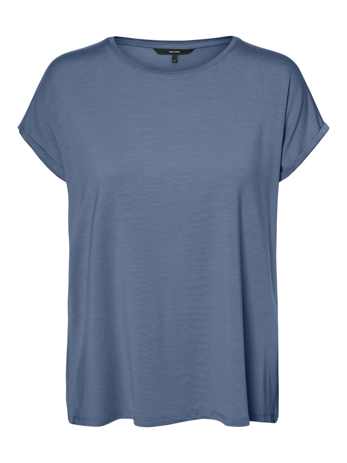 Vero Moda Damen T-Shirt VMAVA PLAIN - Regular Fit