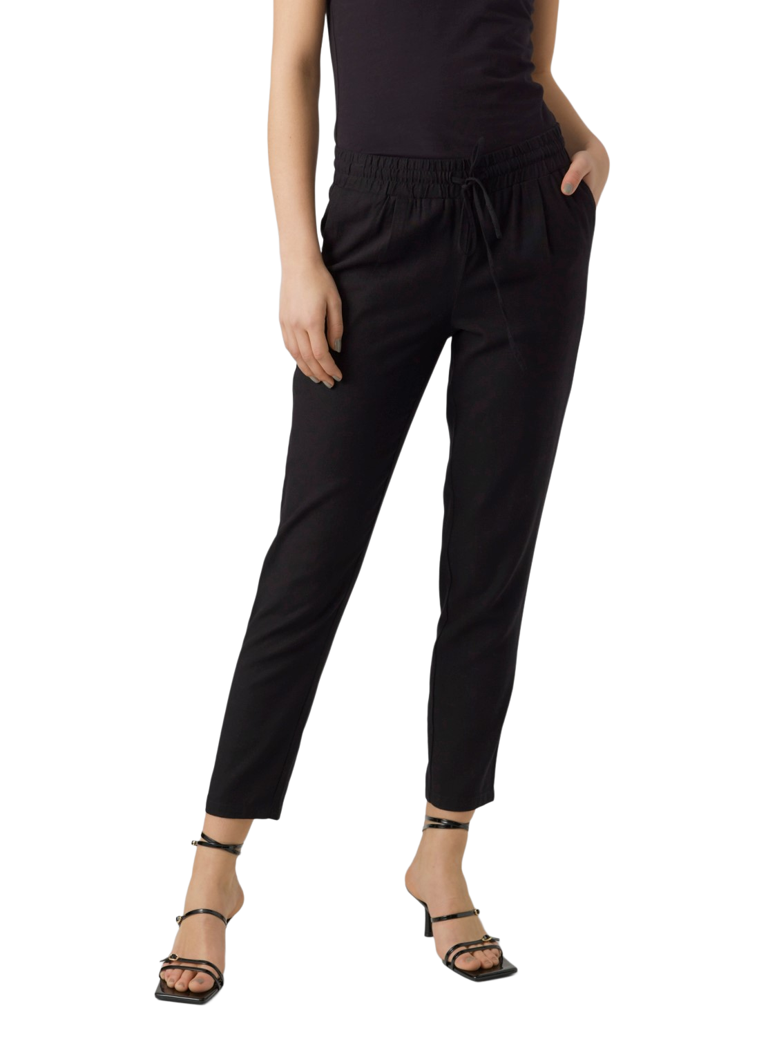 Vero Moda Damen Hose VMJESMILO - Relaxed Fit