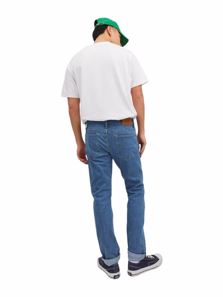 Jack & Jones Herren Jeans JJIGLENN JJEVAN AM 377- Slim Fit - Blau - Blue Denim Jack & Jones Herren Jeans JJIGLENN JJEVAN AM 377- Slim Fit - Blau - Blue Denim