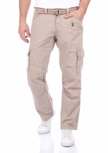 TIMEZONE Herren Cargo Hose BenitoTZ Loose FitBeige