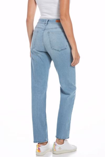 Replay Damen Jeans MAIJKE STRAIGHT - Straight Fit - Blau - Light Blue Denim Replay Damen Jeans MAIJKE STRAIGHT - Straight Fit - Blau - Light Blue Denim