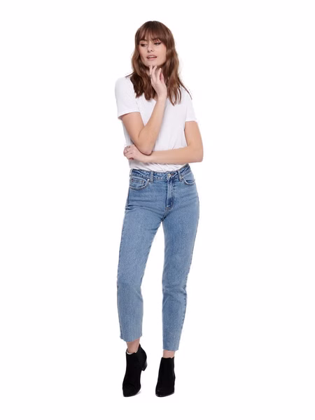Only Damen Jeans ONLEMILY MAE06 - Straight Fit - Blau - Light Blue Denim Only Damen Jeans ONLEMILY MAE06 - Straight Fit - Blau - Light Blue Denim