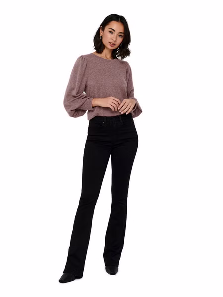 Only Damen Jeans ONLROYAL FLARE 600 Flared Fit -  Schwarz - Black Only Damen Jeans ONLROYAL FLARE 600 Flared Fit -  Schwarz - Black