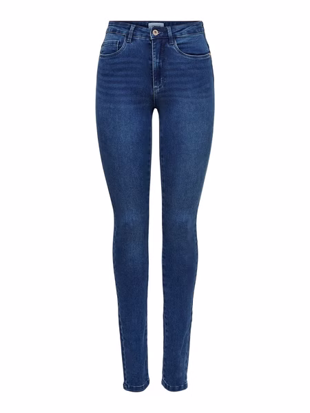 Only Damen Jeans ONLROYAL LIFE PIM504 - Skinny Fit - Blau - Medium Blue Denim Only Damen Jeans ONLROYAL LIFE PIM504 - Skinny Fit - Blau - Medium Blue Denim