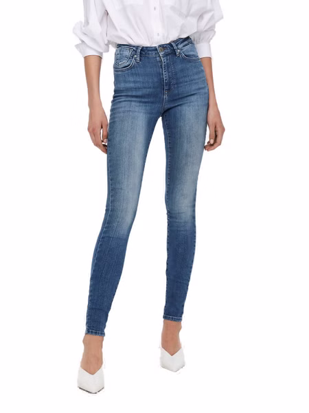 Only Damen Jeans ONLFOREVER REA958 - Skinny Fit - Blau - Medium Blue Denim Only Damen Jeans ONLFOREVER REA958 - Skinny Fit - Blau - Medium Blue Denim