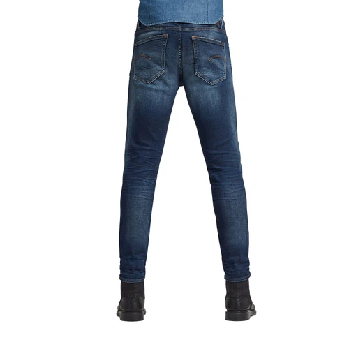 G-Star Herren Jeans 3301 SLIM Fit - Blau - Worn In Dusk Blue