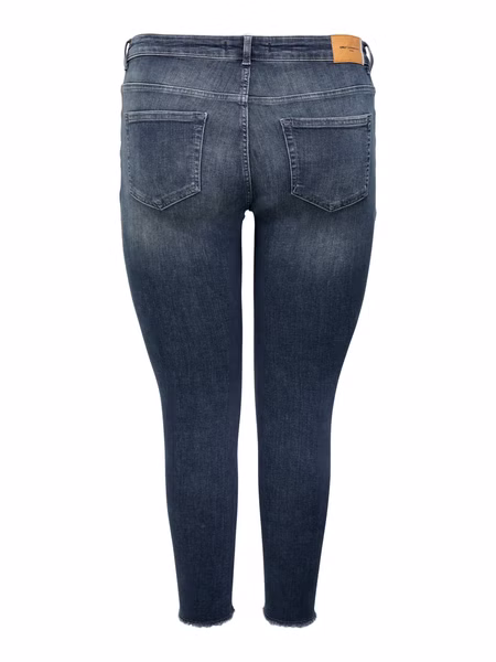 Carmakoma by Only Damen Jeans CARWILLY REA422 - Skinny Fit - Blau - Blue Black Denim - Plus Size Carmakoma by Only Damen Jeans CARWILLY REA422 - Skinny Fit - Blau - Blue Black Denim - Plus Size