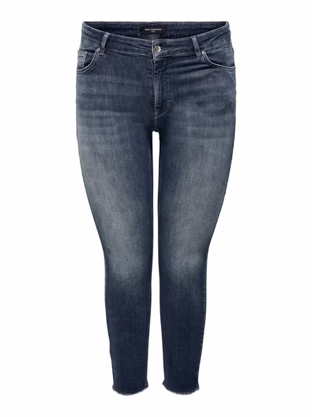 Carmakoma by Only Damen Jeans CARWILLY REA422 - Skinny Fit - Blau - Blue Black Denim - Plus Size Carmakoma by Only Damen Jeans CARWILLY REA422 - Skinny Fit - Blau - Blue Black Denim - Plus Size