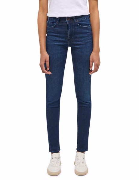 Mustang Damen Jeans SHELBY Slim Fit - Blau - Deep Blue Denim Mustang Damen Jeans SHELBY Slim Fit - Blau - Deep Blue Denim