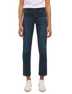 Mustang Damen Jeans CROSBY Relaxed Straight Fit - Blau - Dark Blue DenimBlau