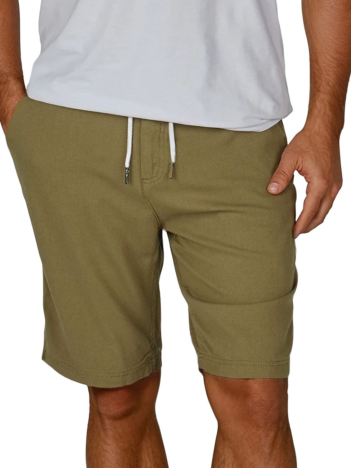 Thumbnail - riverso Leinen Shorts Herren Sommer Regular Fit RIVOliver