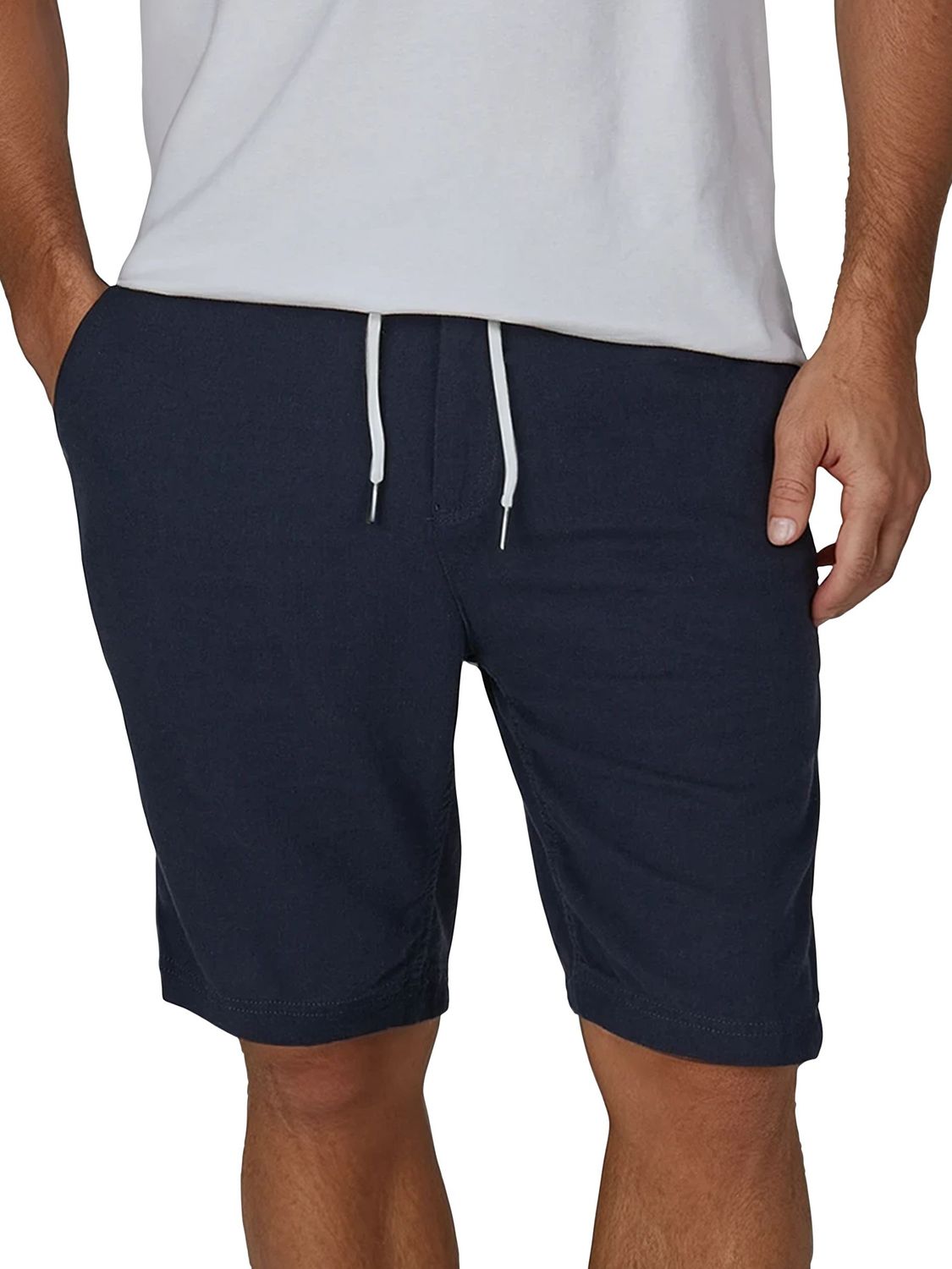 riverso Leinen Shorts Herren Sommer Regular Fit RIVOliver