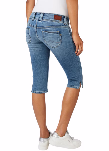 Pepe Jeans Damen Bermuda Short VENUS CROP - Regular Fit  Blau - Blue Denim Pepe Jeans Damen Bermuda Short VENUS CROP - Regular Fit  Blau - Blue Denim