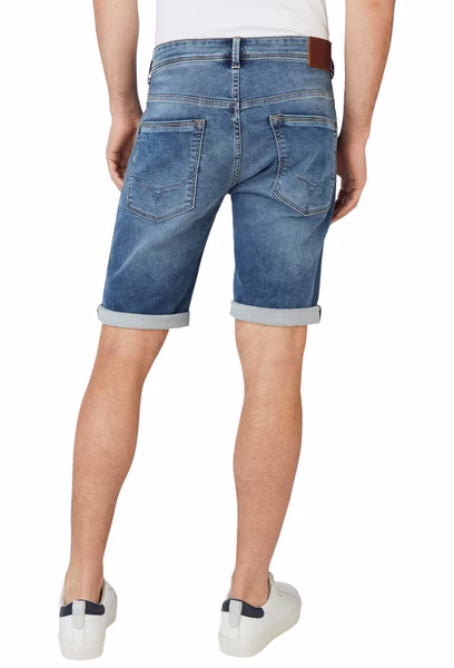 Pepe Jeans Herren Jeans Short JACK - Regular Fit - Blau - Blue Denim Pepe Jeans Herren Jeans Short JACK - Regular Fit - Blau - Blue Denim