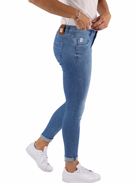 M.O.D. Damen Jeans SUZY - Skinny Fit - Blau - Raise Blue M.O.D. Damen Jeans SUZY - Skinny Fit - Blau - Raise Blue