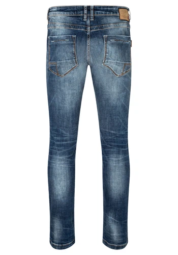 TIMEZONE Herren Jeans SLIM SCOTTTZ - Slim Fit - Blau - Blue Denim Wash