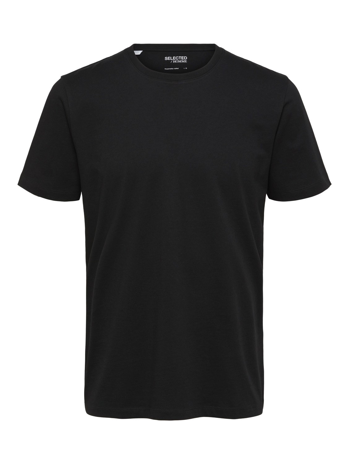 Selected Homme Herren Rundhals T-Shirt SLHASPEN - Regular Fit günstig online kaufen