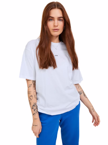 JJXX Damen T-Shirt JXANDREA EVERY LOGO - Relaxed Fit JJXX Damen T-Shirt JXANDREA EVERY LOGO - Relaxed Fit