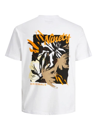 Jack & Jones Herren Rundhals T-Shirt  JORCABANA BACK - Relaxed Fit