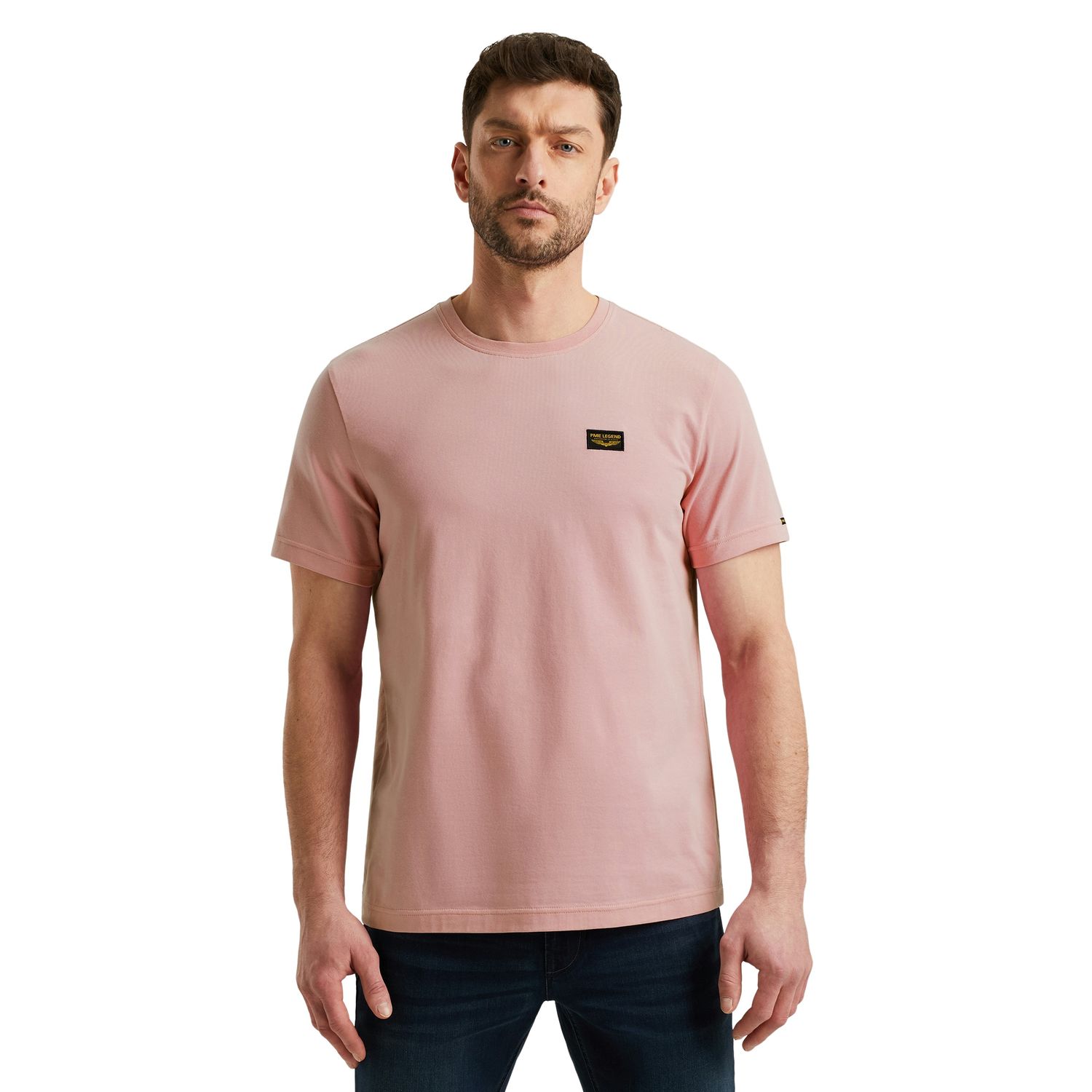 PME Legend Herren Rundhals T-Shirt GUYVER - Regular Fit günstig online kaufen
