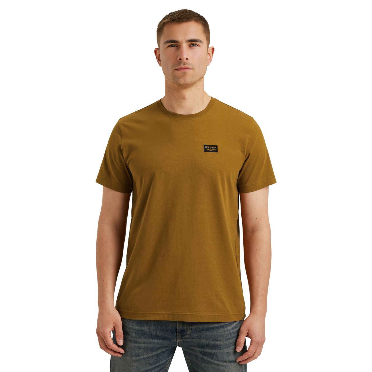 PME Legend Herren Rundhals T-Shirt GUYVER - Regular Fit günstig online kaufen
