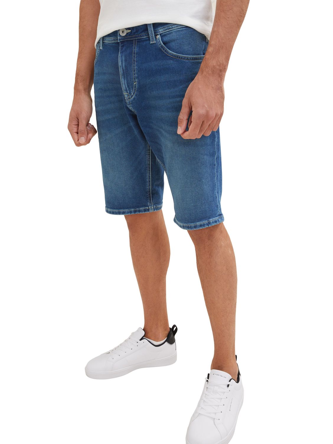 Tom Tailor Herren Jeans Short JOSH Regular Slim Fit