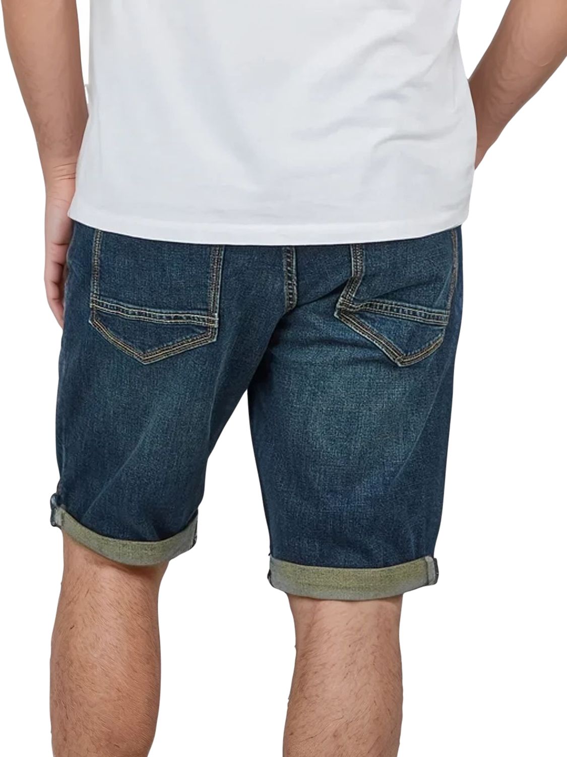 Tom Tailor Jeans Shorts Herren Stretch Kurz Regular Slim Fit Josh günstig online kaufen