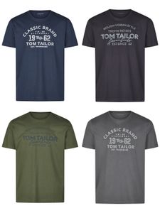 Tshirt Herren Baumwolle Regular Fit 4er Pack Set