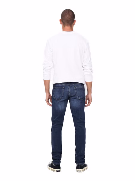 Only & Sons Herren Jeans ONSLOOM SLIM 3030 - Slim Fit - Blau - Blue Denim Only & Sons Herren Jeans ONSLOOM SLIM 3030 - Slim Fit - Blau - Blue Denim