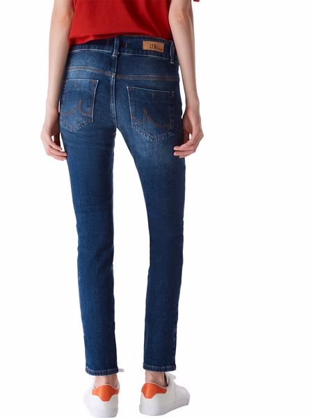 LTB Damen Jeans MOLLY M Super Slim Fit - Blau - Ellene Safe Wash LTB Damen Jeans MOLLY M Super Slim Fit - Blau - Ellene Safe Wash